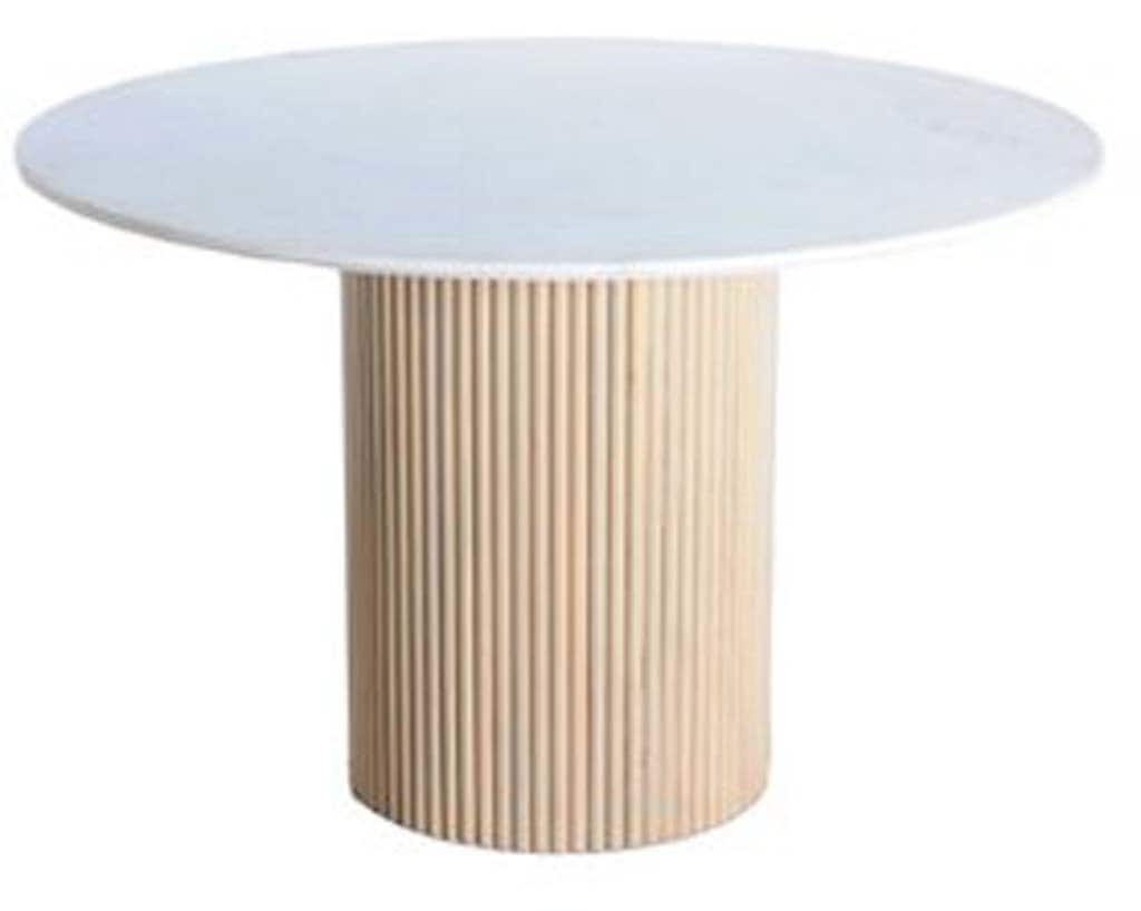Baker Furniture Reed Round Dining Table - Mango Wood | Buy Online | Beds.ie
