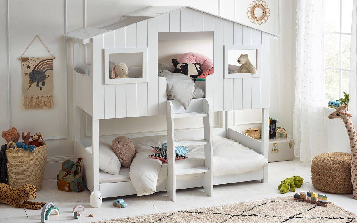 Wiluna Treehouse Bunk Bed - White | Buy Online | Beds.ie