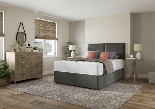 Relyon 4ft6 Comfort Pure 1000 Ottoman Divan Bed | Buy Online | Beds.ie