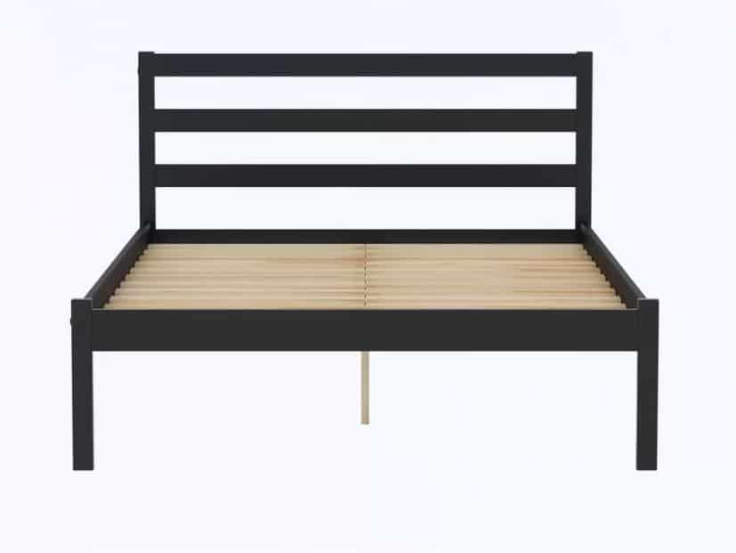 3ft Luka Bedframe - Black - Image 6