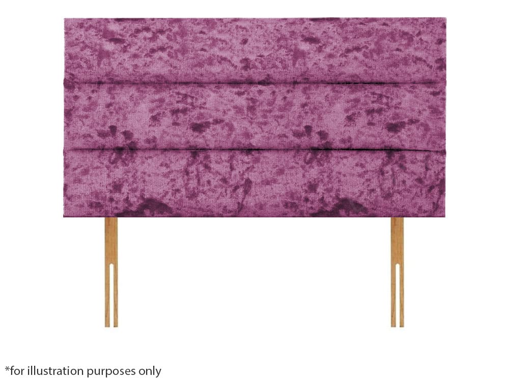 Apollo 6ft Plymouth Headboard - Glitz Purple | Buy Online | Beds.ie