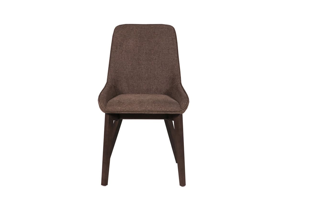 Axton Dining Chair (Pair) - Brown - Image 2