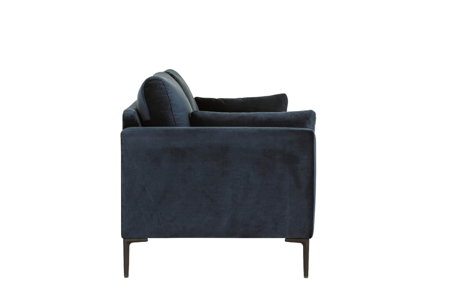 Wren 3 Seater Sofa - Navy - Image 4