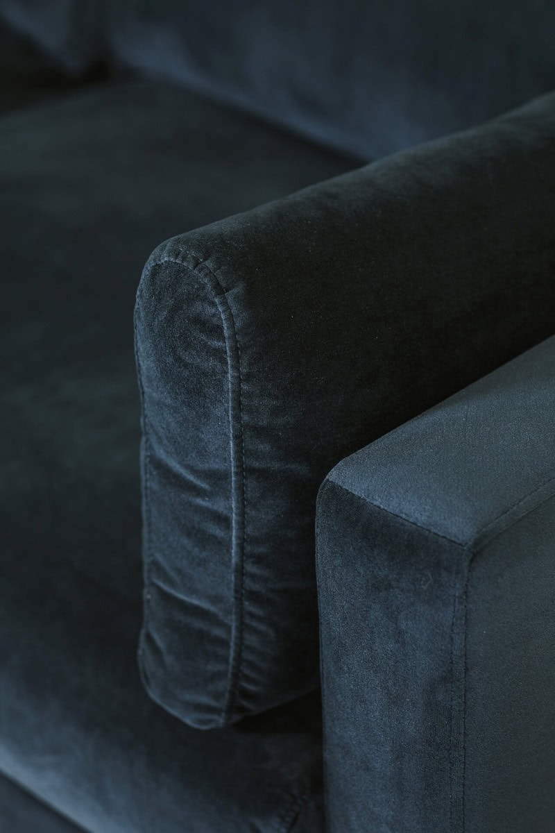 Wren 3 Seater Sofa - Navy - Image 5