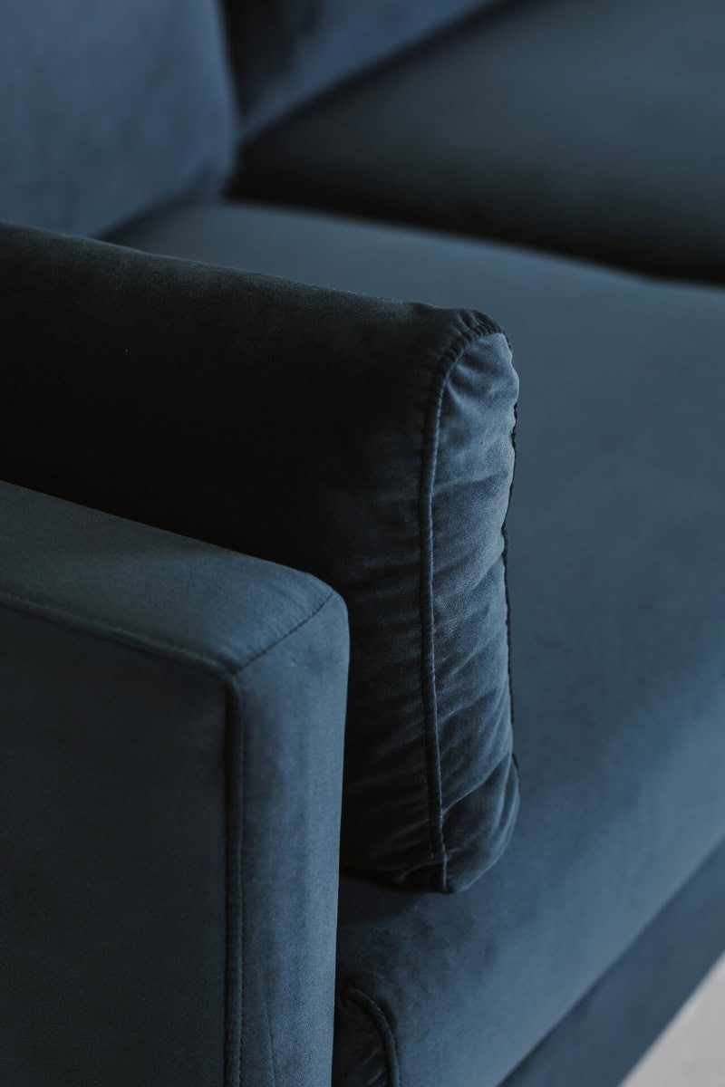 Wren 3 Seater Sofa - Navy - Image 8