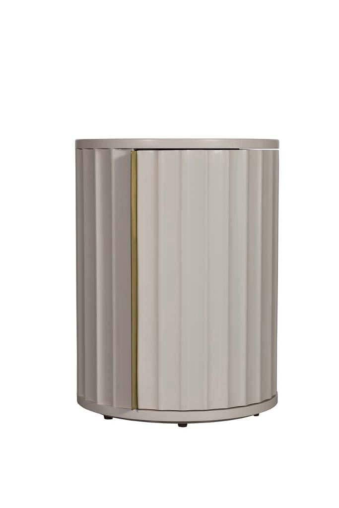 Baker Furniture Lily Bedside Table (Right) - Off-White - Image 2