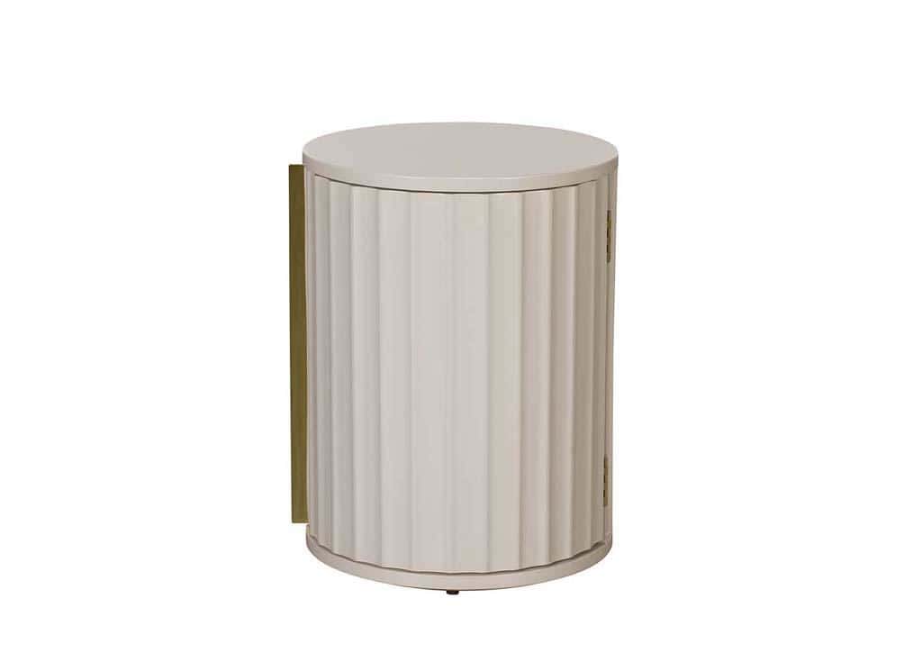 Baker Furniture Lily Bedside Table (Right) - Off-White - Image 3