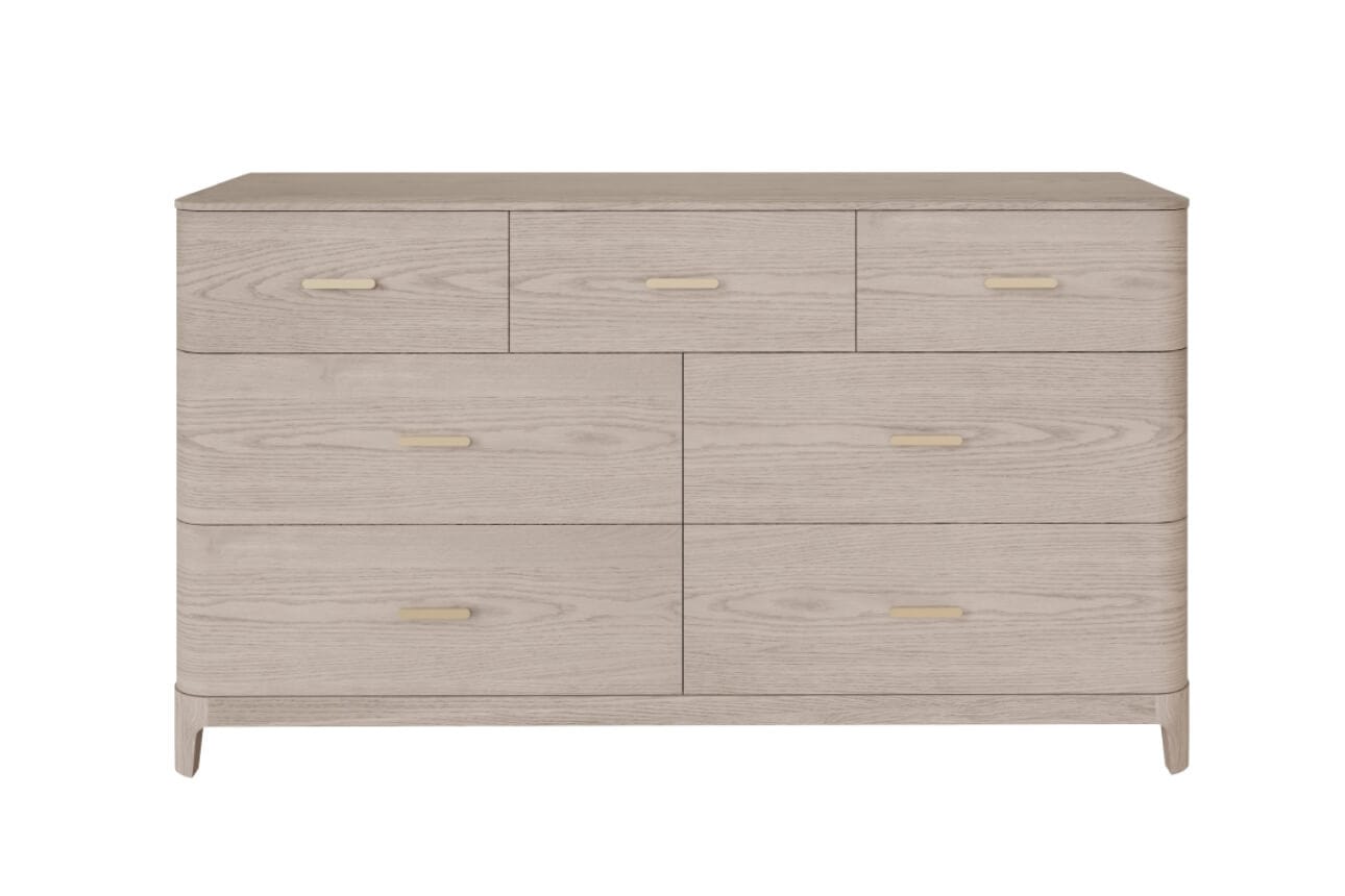 Zahra 7 Drawer Dresser - Parisian Cream - Image 2