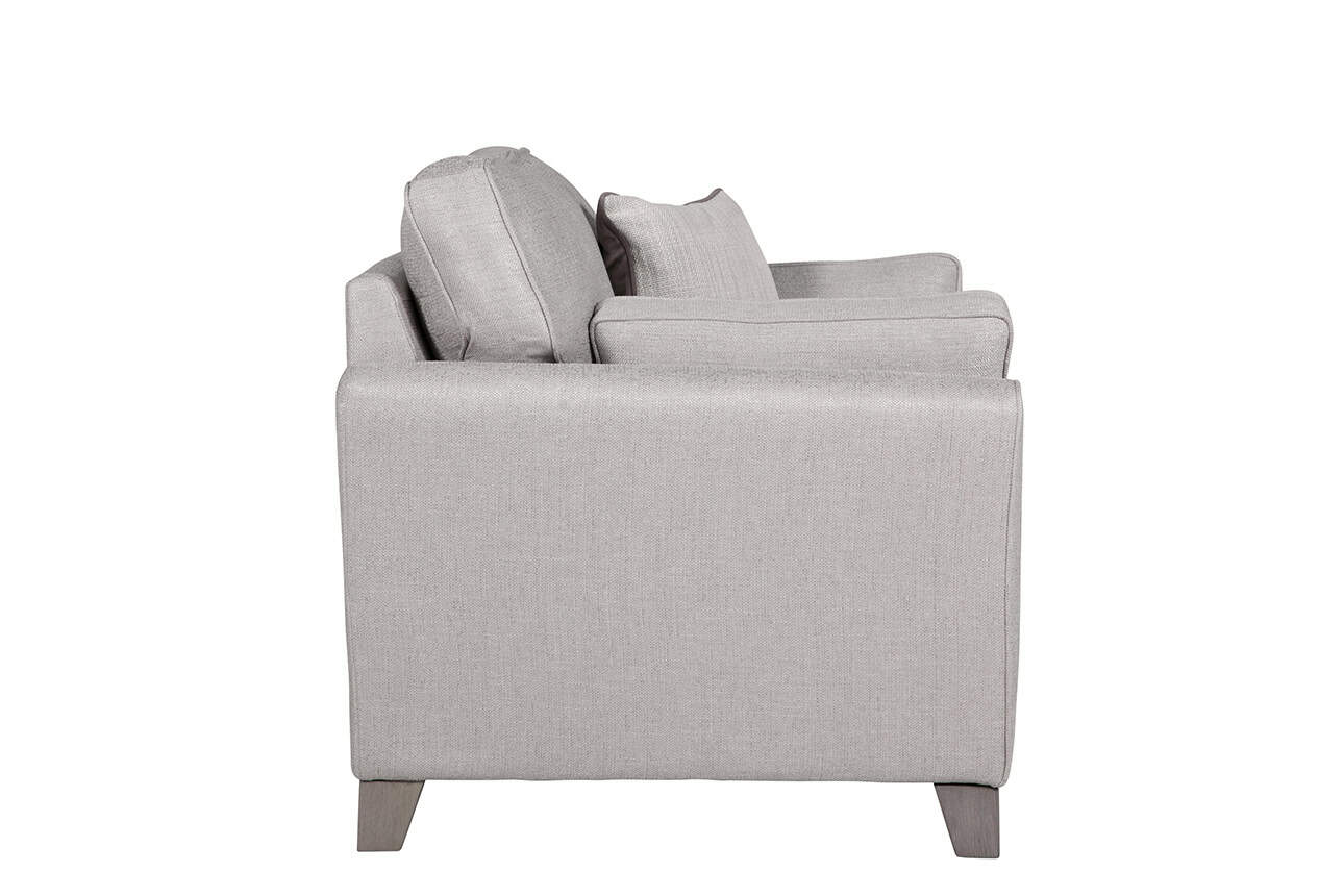 Cantrell 1 Seater Chair - Light Grey - Image 4