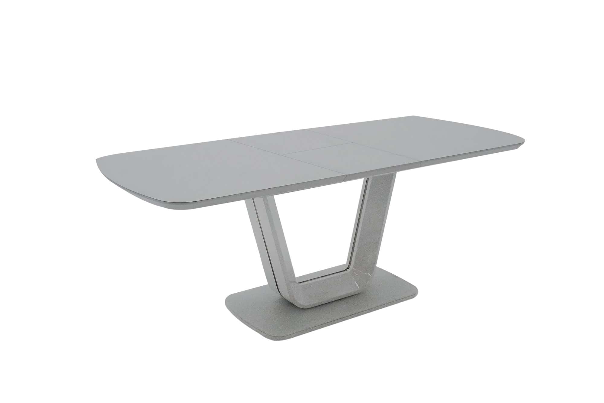 Lazzaro Extending Dining Table Light Grey - 160-200cm - Image 2