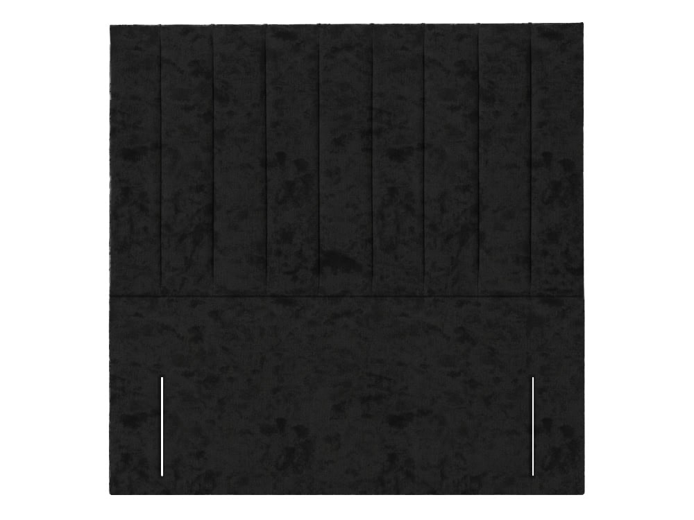 Apollo 2ft6 Madrid Headboard - Glitz Black | Buy Online | Beds.ie