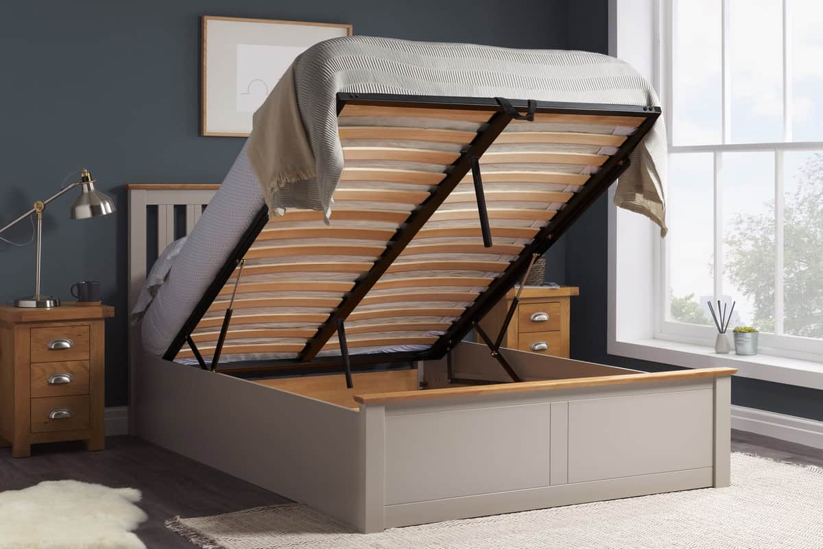 4ft Phoenix Ottoman - Pearl Grey | Buy Online | Beds.ie