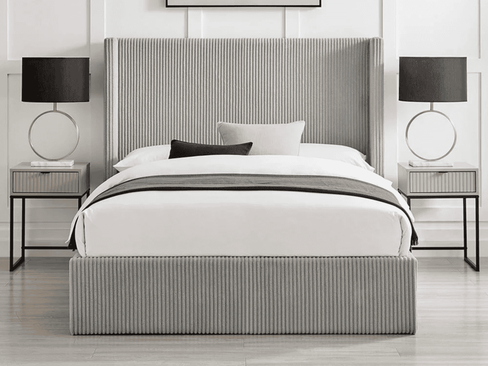 Limelight Gemini 5ft Ottoman - Grey - Image 4