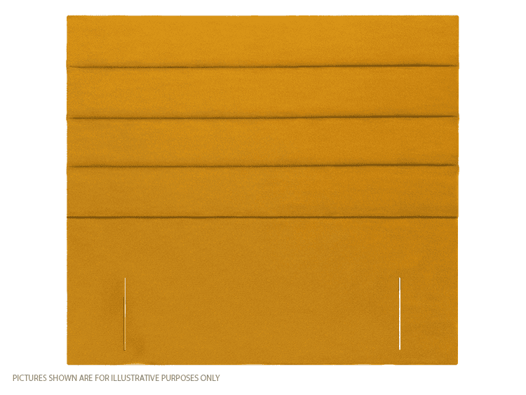 Apollo 3ft Rome Headboard - Velvet Gold | Buy Online | Beds.ie