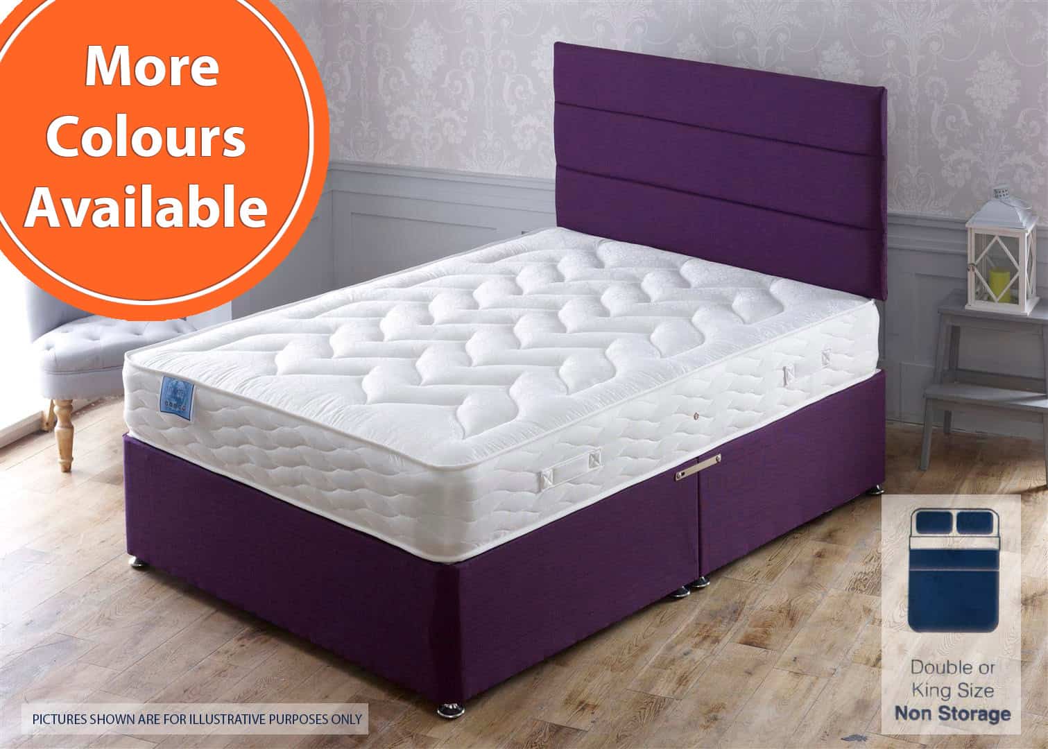 Apollo 6ft Hermes Bed | Buy Online | Beds.ie