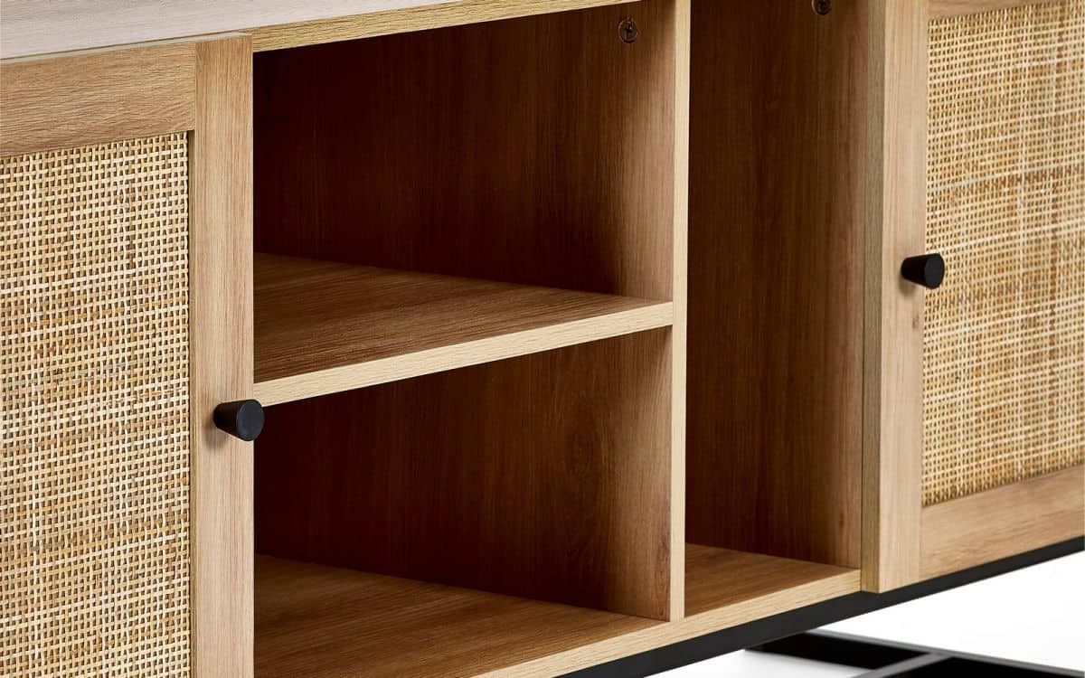 Corbridge TV Unit - Oak - Image 5