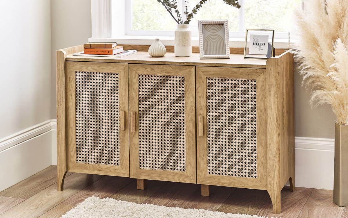 Sydenham 3 Door Sideboard - Oak | Buy Online | Beds.ie