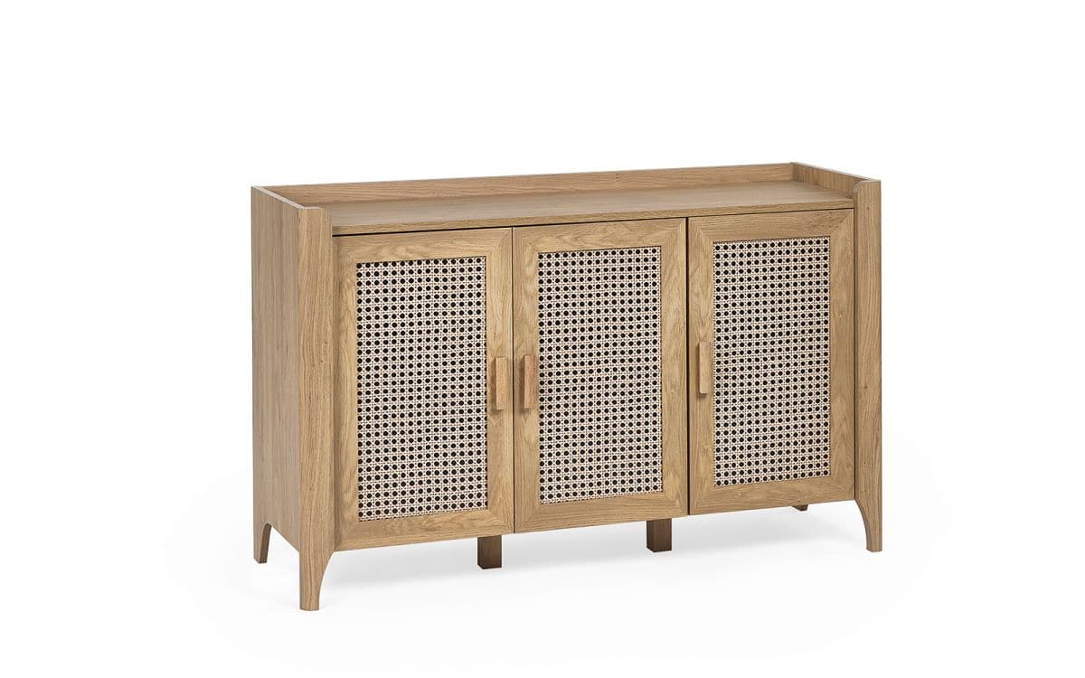 Sydenham 3 Door Sideboard - Oak - Image 2