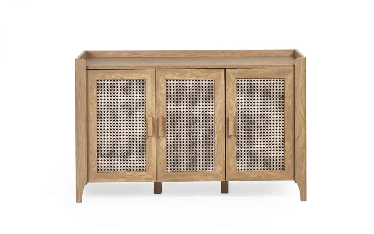 Sydenham 3 Door Sideboard - Oak - Image 3