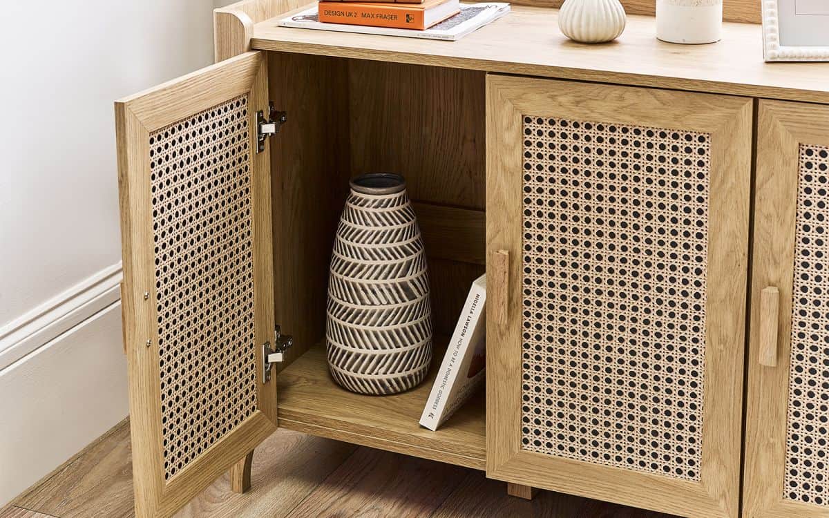 Sydenham 3 Door Sideboard - Oak - Image 6