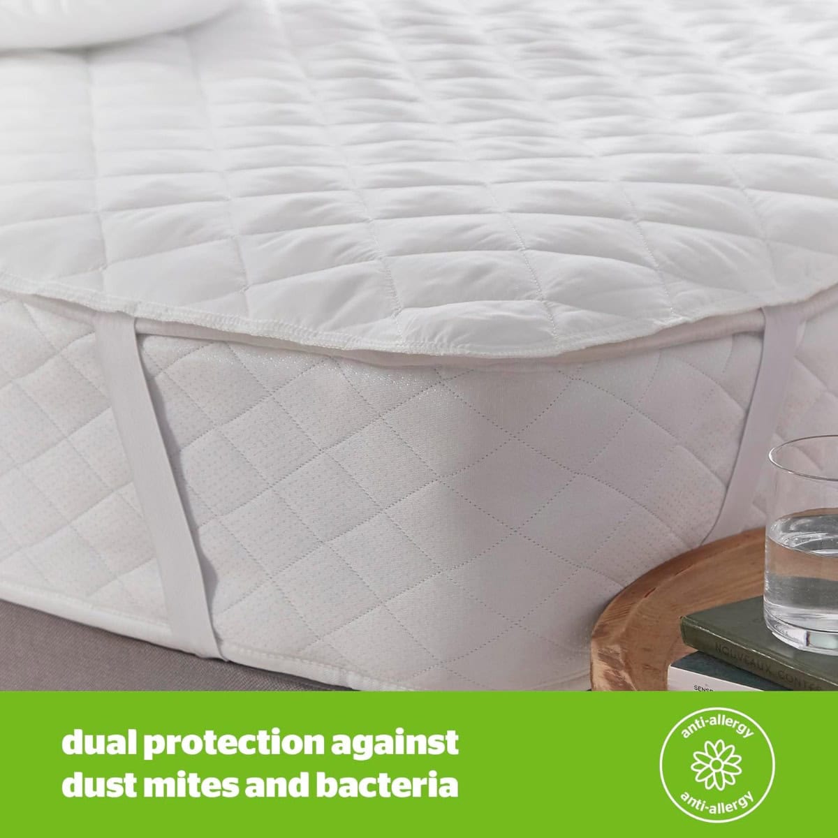 Silentnight Anti-Allergy Mattress Protector – 4ft Small Double - Image 2