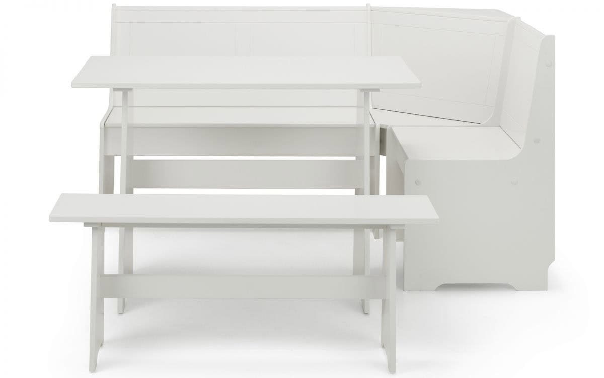 Cardiff Corner Dining Set - Surf White - Image 5