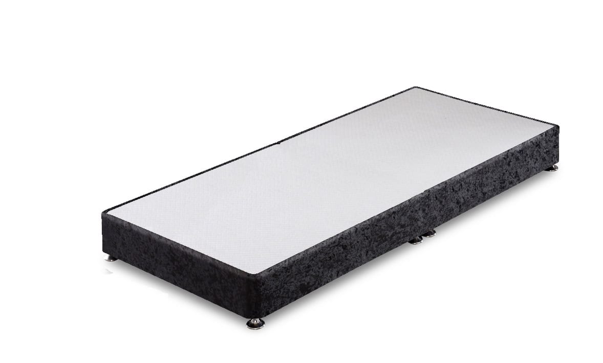 Apollo 3ft Glitz Black Low Profile Divan Base | Buy Online | Beds.ie