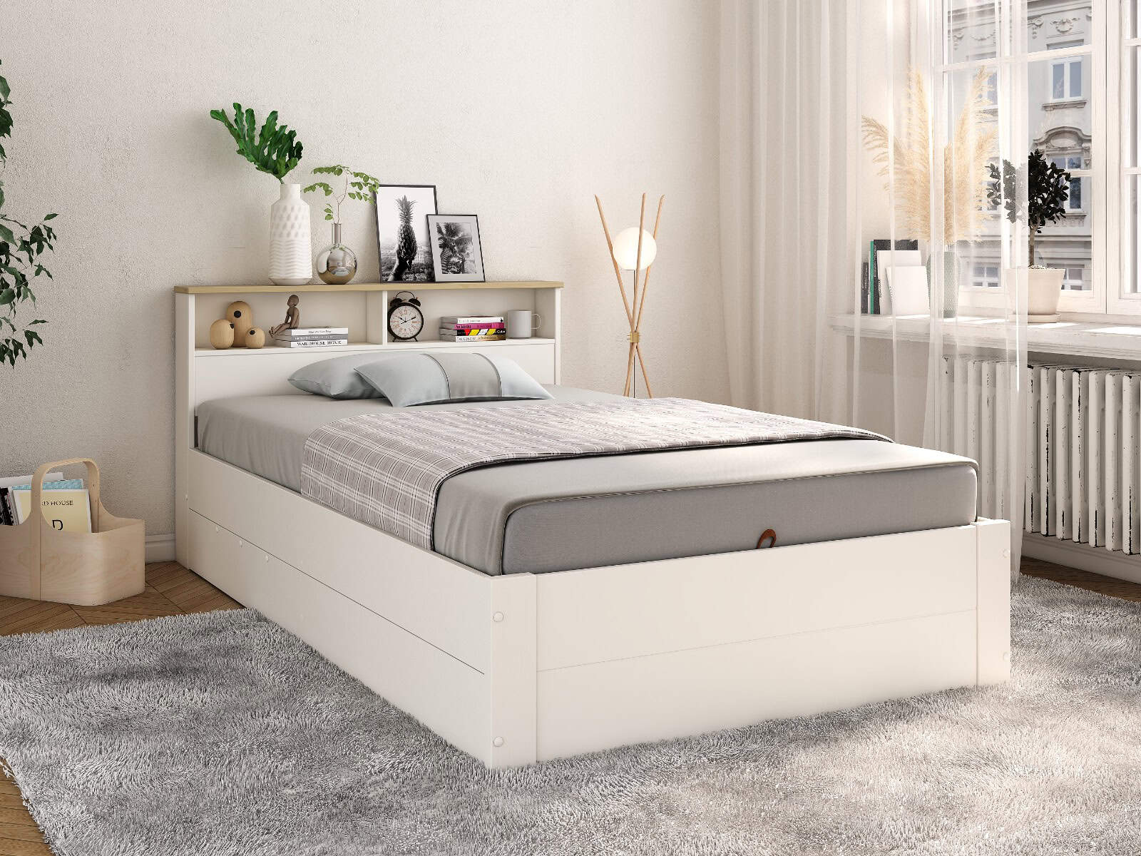 Kids Avenue Heritage 4ft Ottoman Bedframe - Image 2