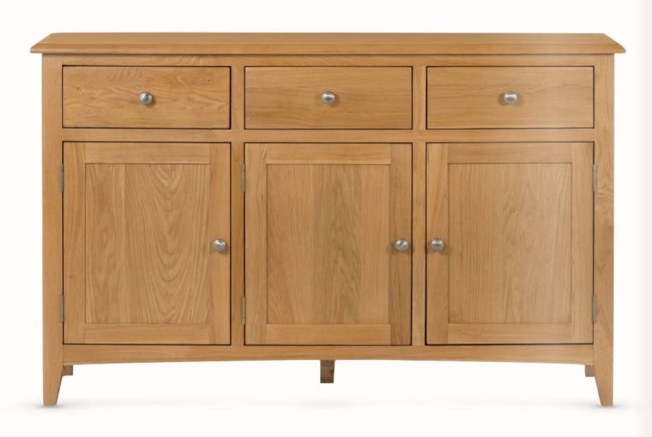 Kilkenny Oak 3 Door Sideboard | Buy Online | Beds.ie