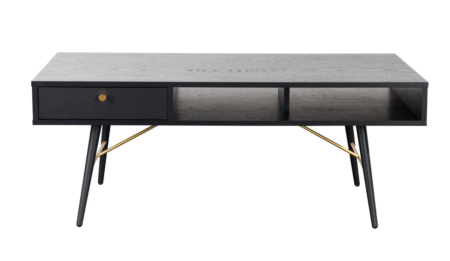 Barcelona Coffee Table - Black & Copper | Buy Online | Beds.ie