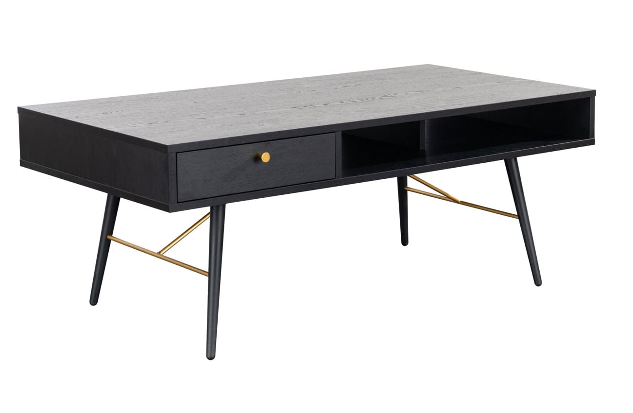 Barcelona Coffee Table - Black & Copper - Image 2
