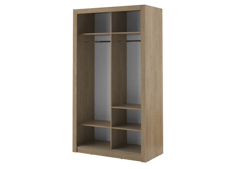 Denmark Small 1.2M Sliderobe - Shetland Oak - Image 2