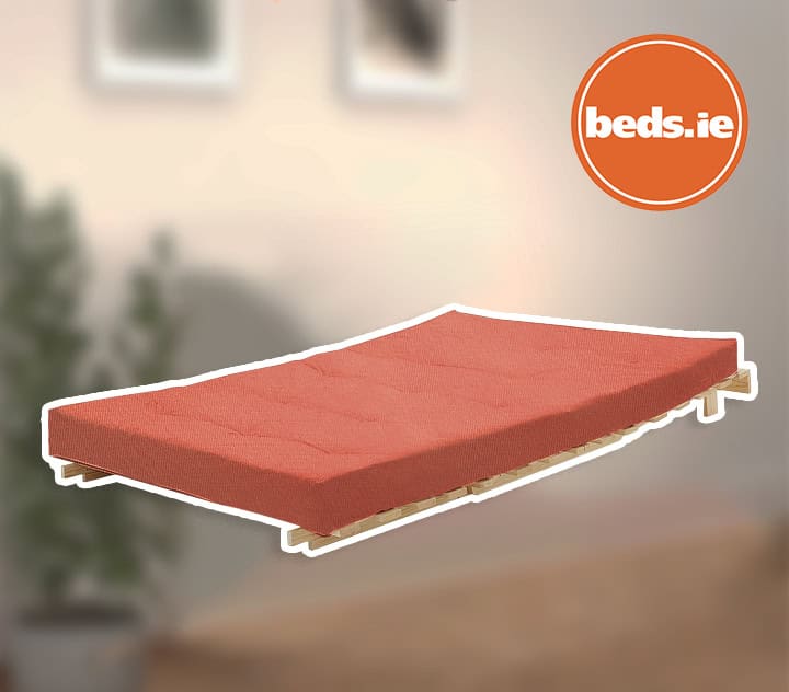 4ft6 Mito Futon Bed with Coral Mattress - Image 3