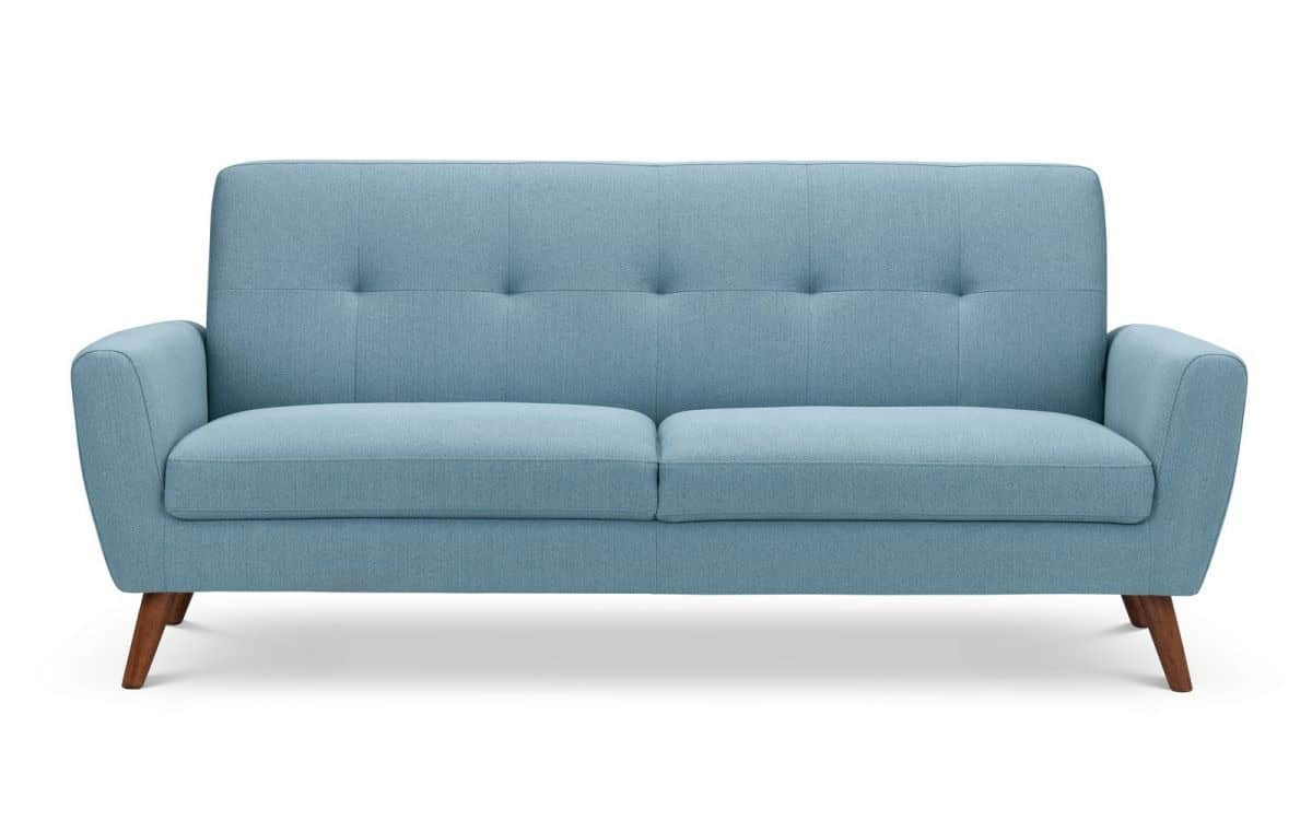 Reagan 3 Seater Sofa - Blue - Image 5
