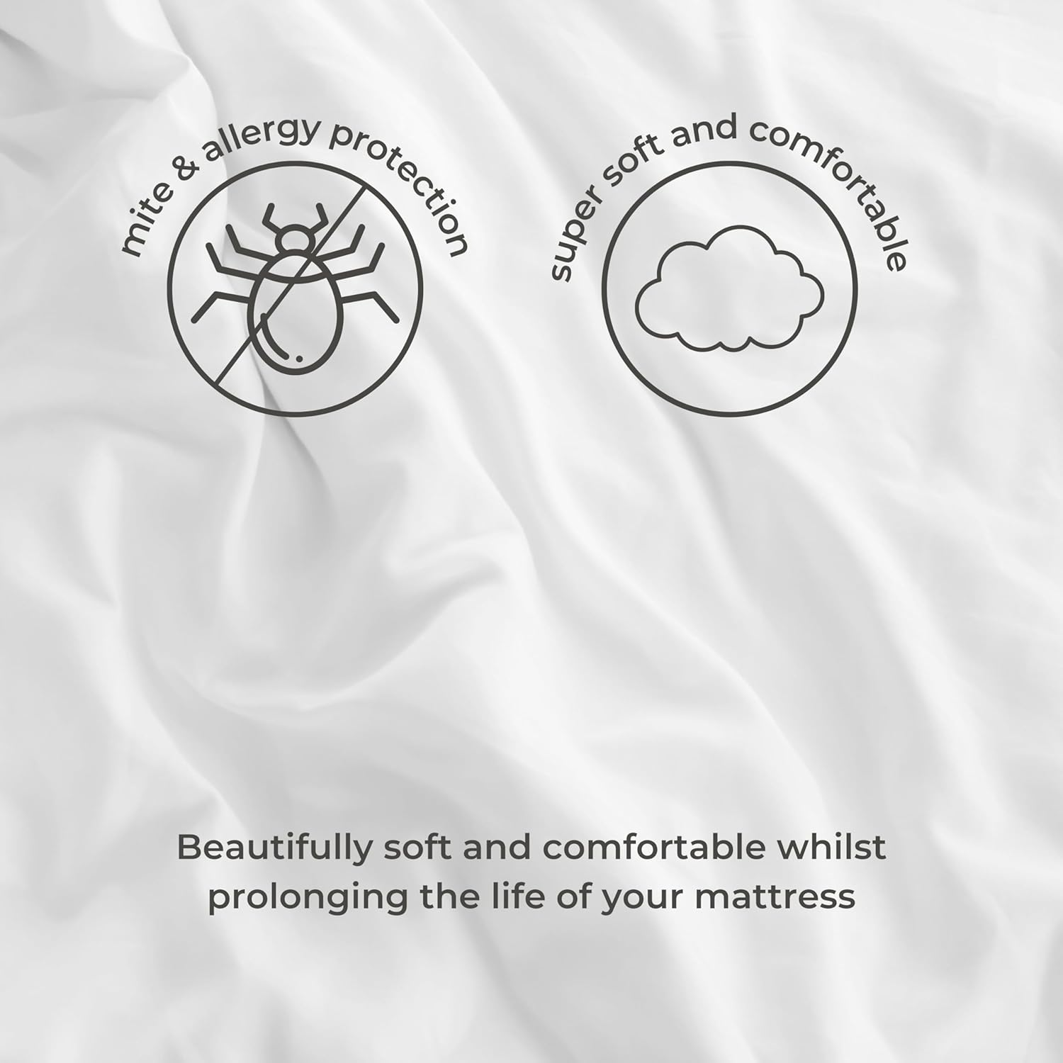 Hippychick Tencel Mattress Protector - 3ft x 6ft6 European Single - Image 3