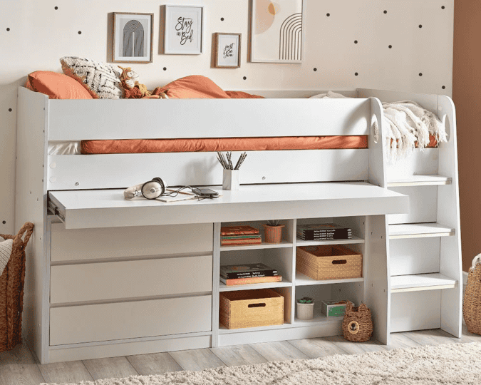 Visco Midsleeper - White | Buy Online | Beds.ie