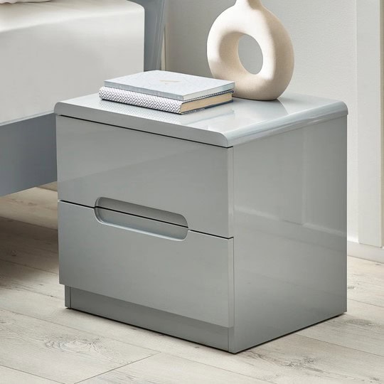 New York Bedside - Grey | Buy Online | Beds.ie