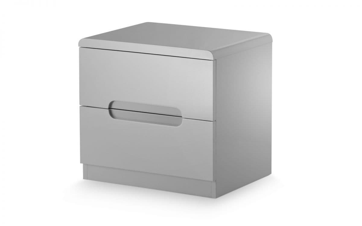 New York Bedside - Grey - Image 2
