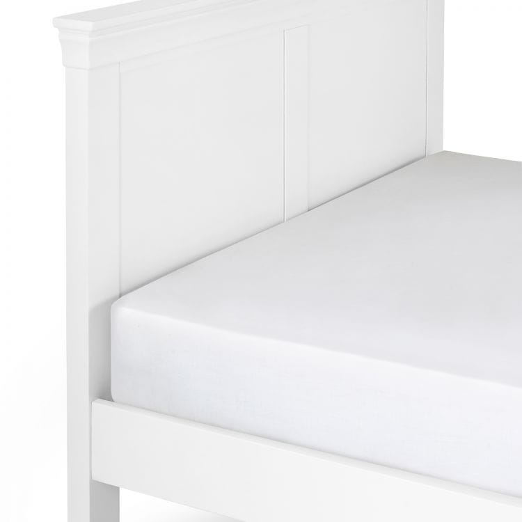 Rochelle 5ft Bedframe - Surf White - Image 3