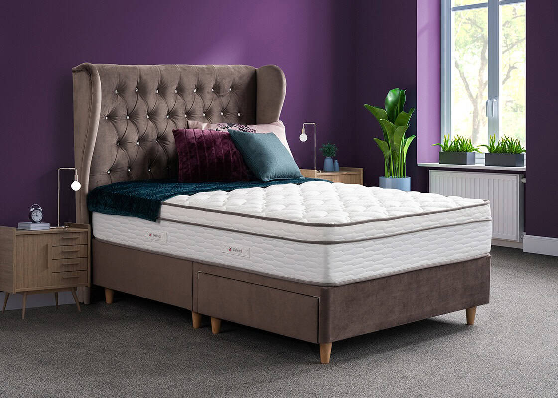 6ft Carter Memory 4 Drawers Divan Bed | Buy Online | Beds.ie