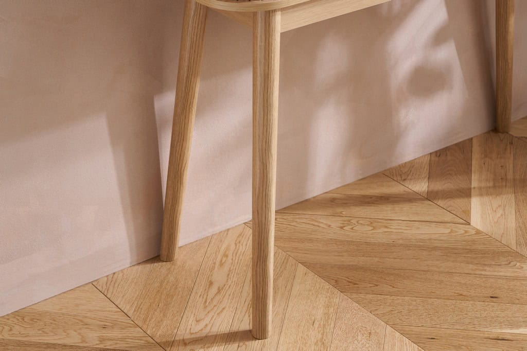 Axel Fluted Console Table - Oak - Image 9