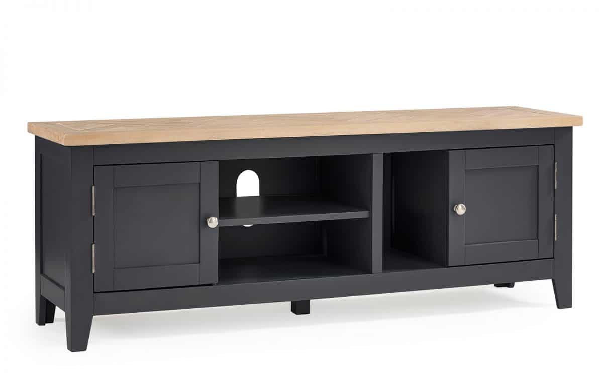 Strasbourg TV Unit - Dark Grey - Image 2