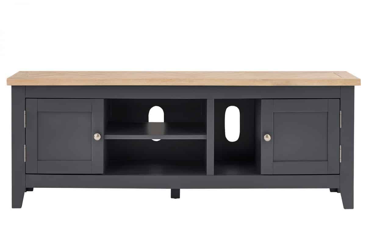 Strasbourg TV Unit - Dark Grey - Image 4