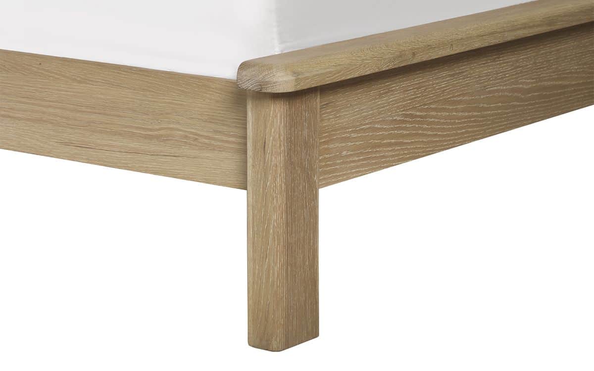 Memmingen 5ft Bedframe - Limed Oak - Image 6