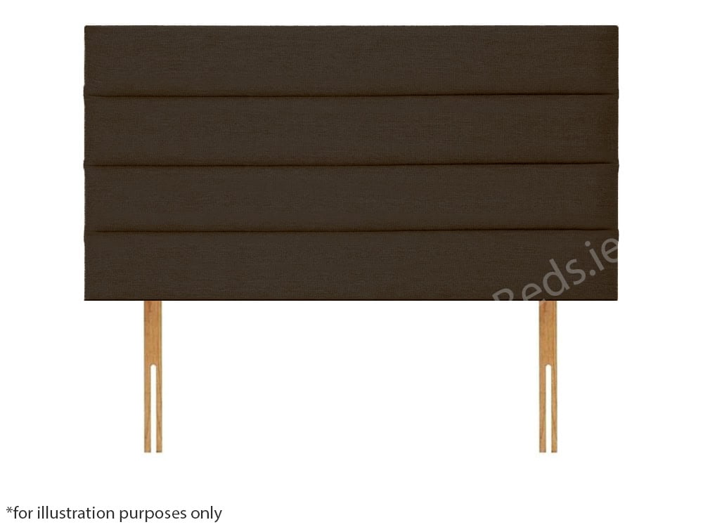 Apollo 5ft Dundee Headboard - Azzure Brown | Buy Online | Beds.ie