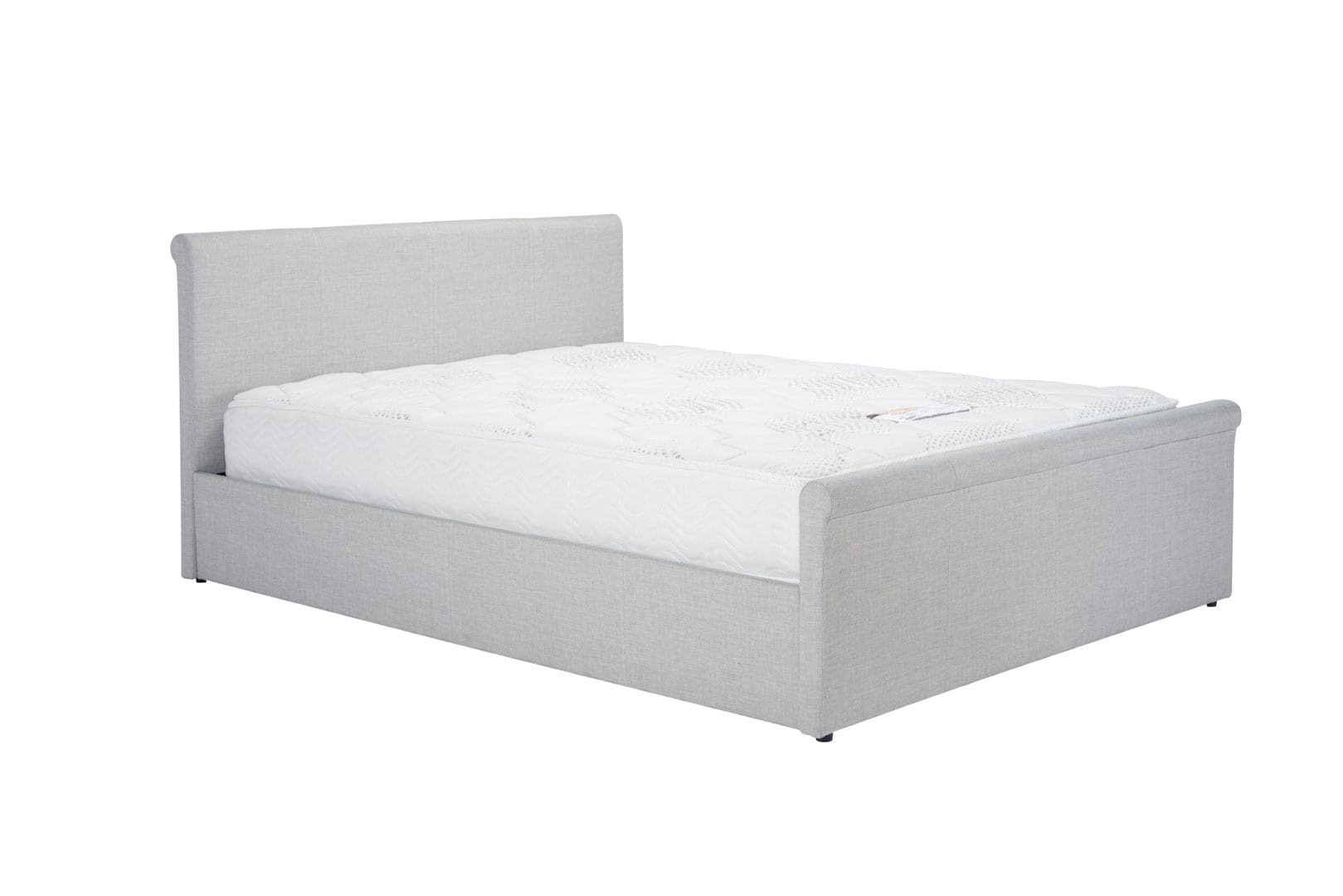 Stratus 4ft6 Ottoman Bed - Grey - Image 4