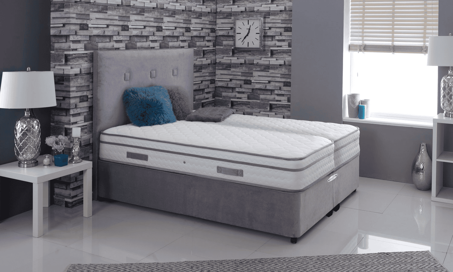 Healthbeds 6ft Cool Comfort 2000 Zip & Link Bed - Image 5