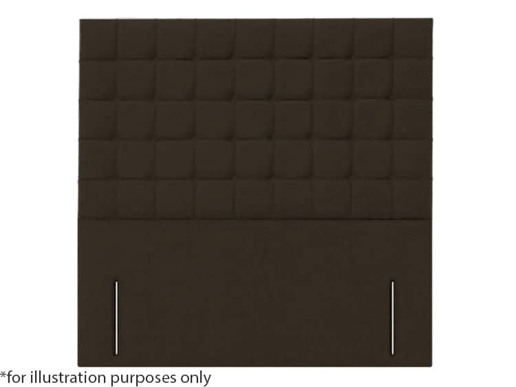 Apollo 6ft Prague Headboard - Azzure Brown | Buy Online | Beds.ie