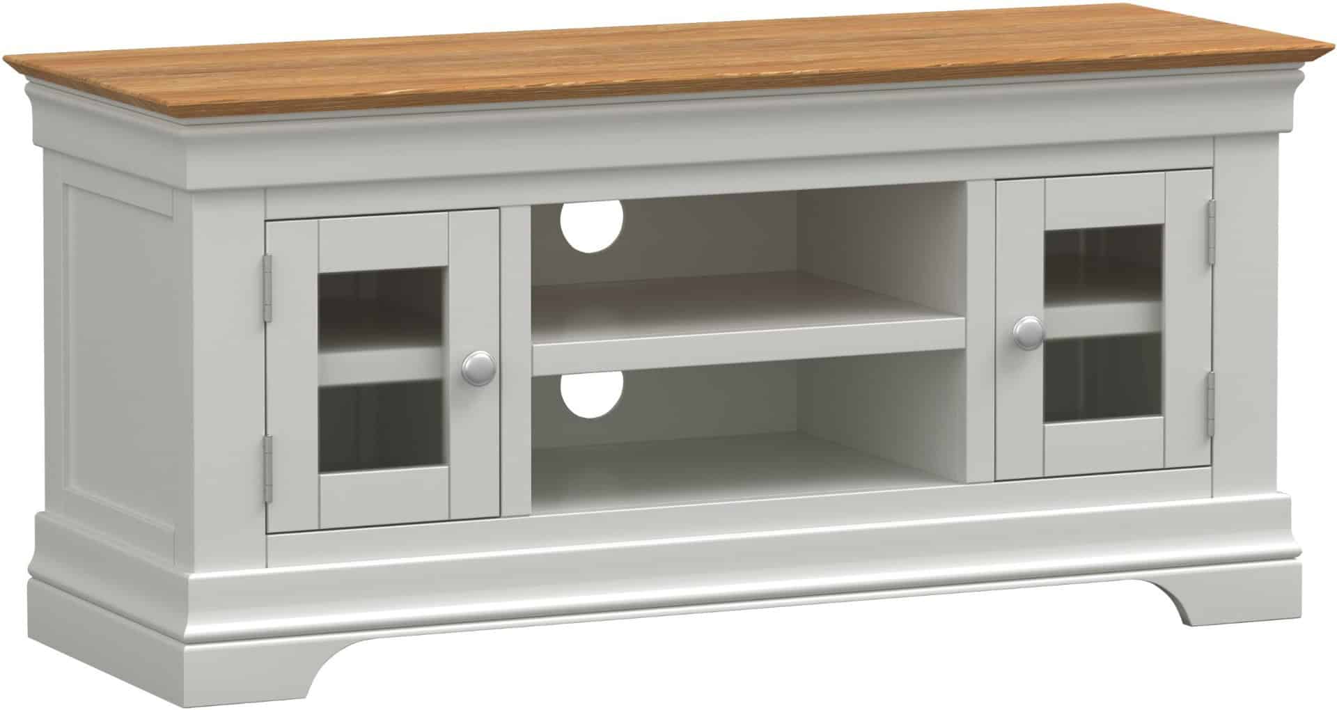 Bordeaux Small TV Stand - Pebble Grey | Buy Online | Beds.ie