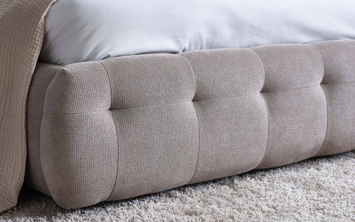 5ft Orla 5ft Bedframe - Light Taupe - Image 3